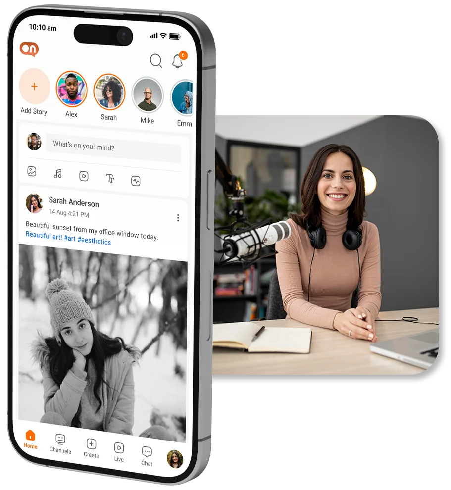 Create your creator profile