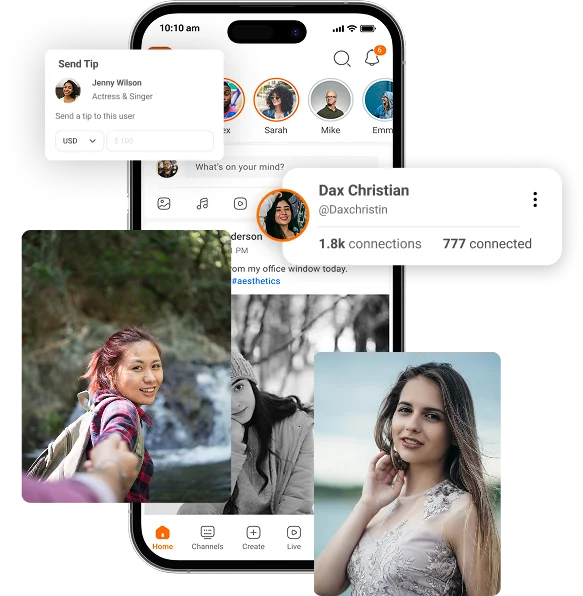 Fans supporting creators through exclusive content