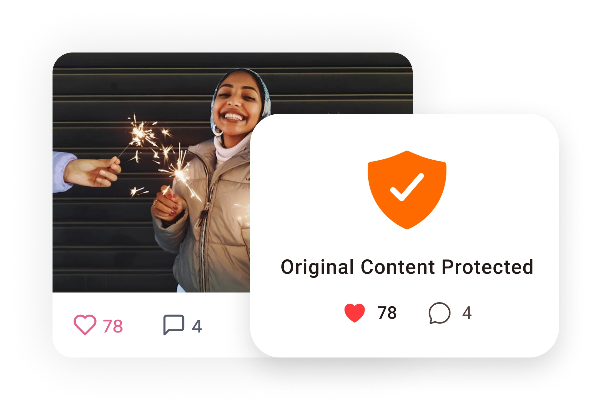 Original creator content stays protected