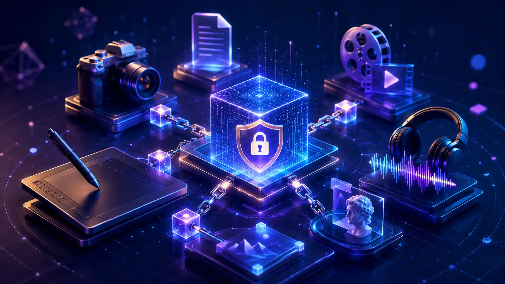 Blockchain in intellectual property for digital creators with secure content ownership and licensing protection