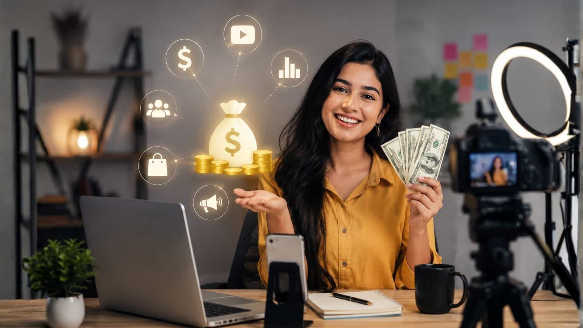 Content monetization strategies helping creators turn digital content into income